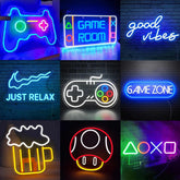 Lampe néon gaming pour décoration murale design - PANDAGLOBE