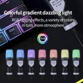 Microphone RGB condensateur sur table - PANDAGLOBE