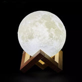 Lampe décoration Lune écologique - Une planète dans votre espace - PANDAGLOBE
