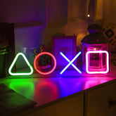 Lampe Décoration néon atmosphère Playstation - PANDAGLOBE