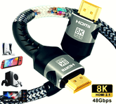 Câble HDMI 2.1 8K Ultra Haute Performance pour Gaming - PANDAGLOBE