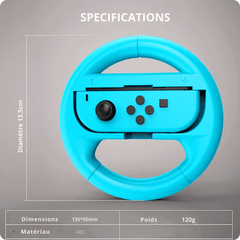 Volant compatible switch - paires de volants full adaptable - PANDAGLOBE
