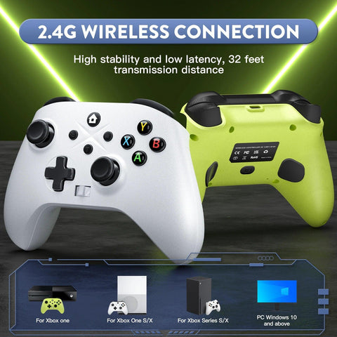 Manette de jeu sans fil et filaire pour Xbox One/Series/PC/Steam - PANDAGLOBE