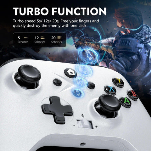 Manette de jeu sans fil et filaire pour Xbox One/Series/PC/Steam - PANDAGLOBE