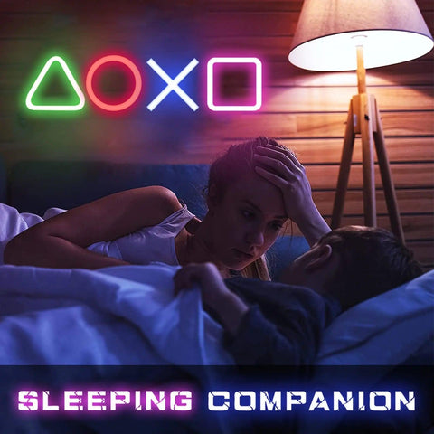 Lampe Décoration néon atmosphère Playstation - PANDAGLOBE