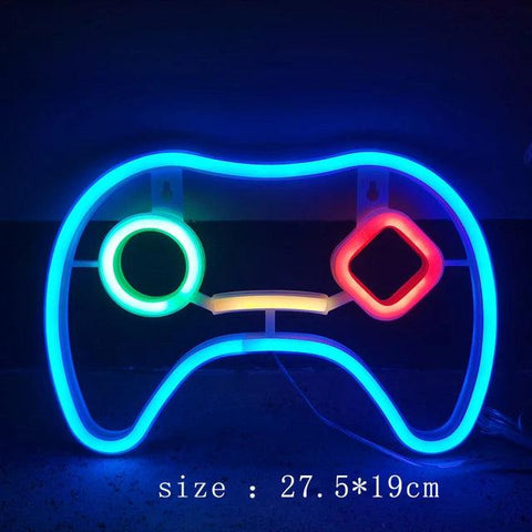 Lampe néon de décoration Gaming pour chambre ou salon - PANDAGLOBE