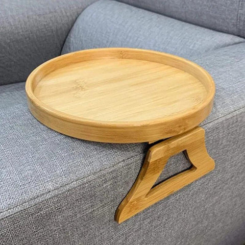 Plateau accoudoir canapé pliable - PANDAGLOBE