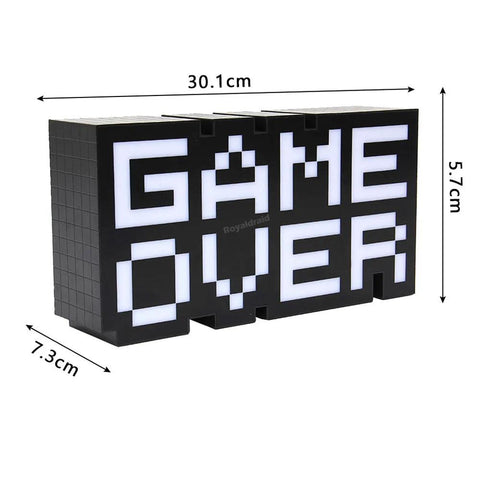 Lampe Game over - PANDAGLOBE