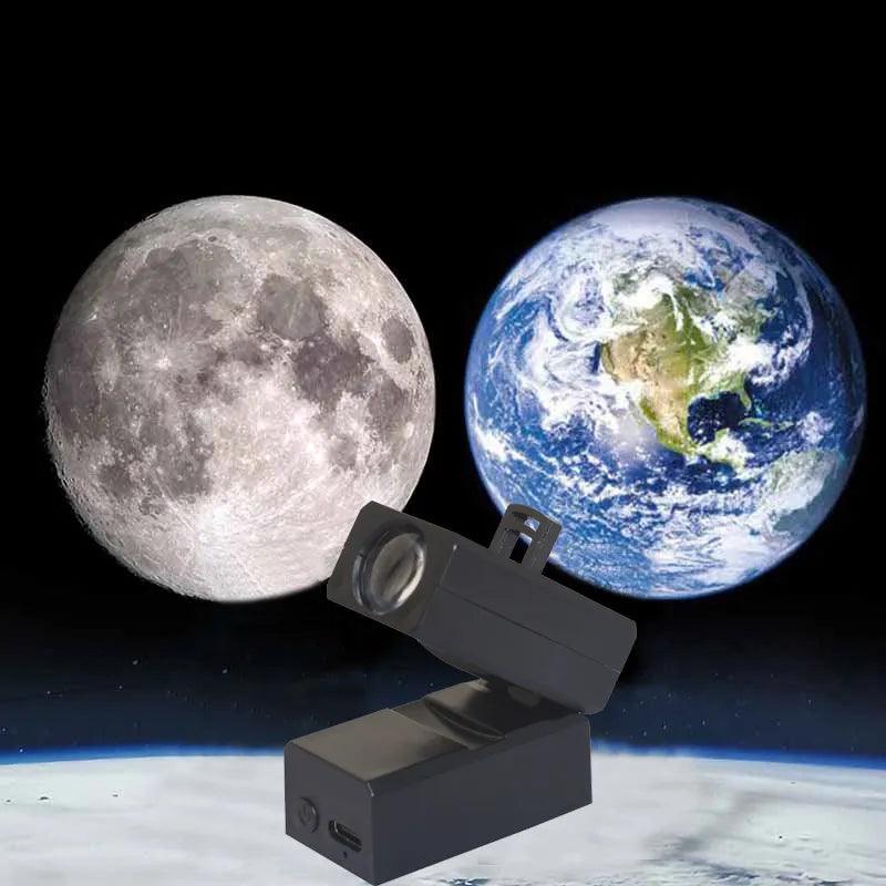 Lampe de décoration Terre Lune pour chambre - PANDAGLOBE