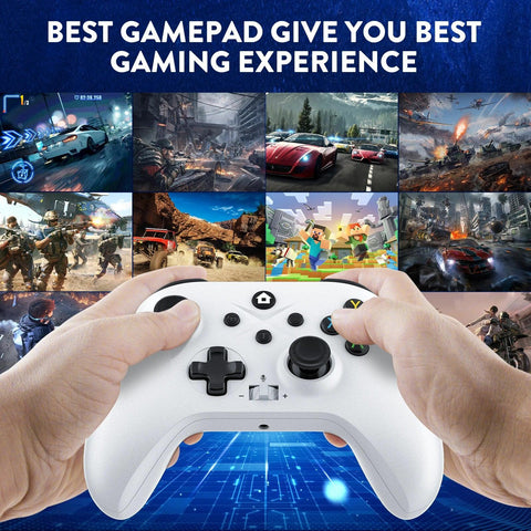 Manette de jeu sans fil et filaire pour Xbox One/Series/PC/Steam - PANDAGLOBE