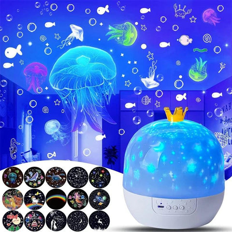 Lampe veilleuse à LED étoiles pour chambre - idéale enfants - PANDAGLOBE