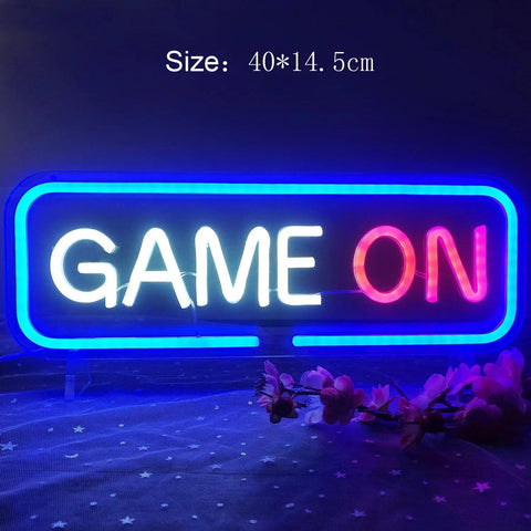 Lampe néon de décoration Gaming pour chambre ou salon - PANDAGLOBE